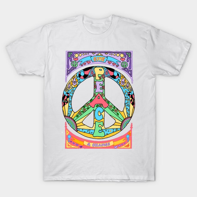 Give peace a chance T-Shirt by MGphotoart